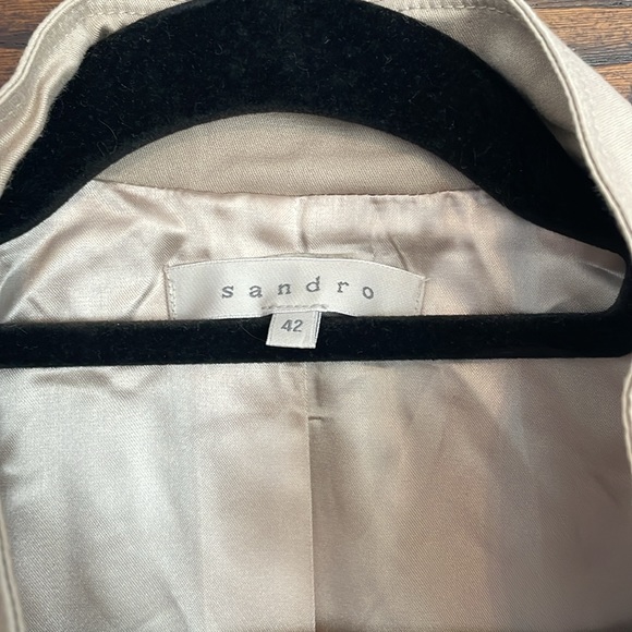 Sandro Trench Jacket - Picture 2 of 4